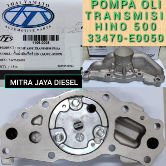 33470-E0050 Pump Assy Transmission Pompa Transmisi Hino
