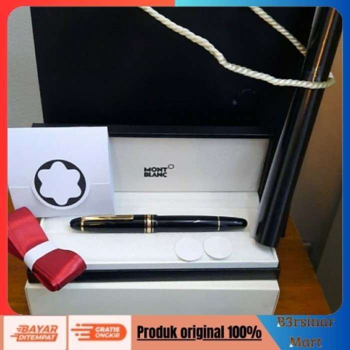 

[[KUALITAS TERBAIK]] Pulpen Montblanc Original Meisterstruck LeGrand 162 Rollerball COD