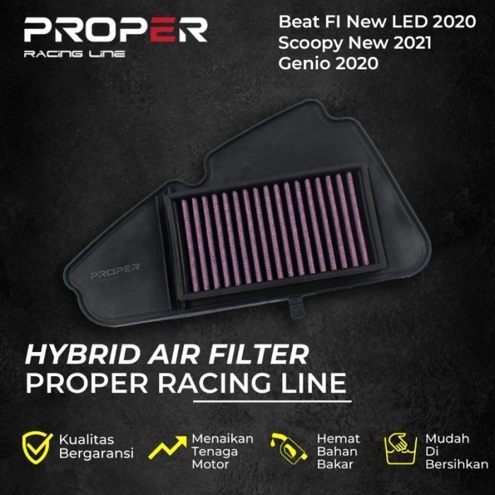 Termurah FILTER UDARA GENIO BEAT DELUXE SCOOPY NEW BEAT NEW BEAT STREET PROPER - Scoopy new 2021