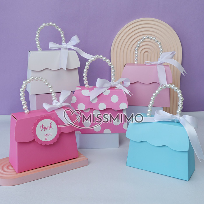 

Gift Box Pearl Tas Mini Mutiara Hamper Goodie Bag Kado Hadiah Souvenir
