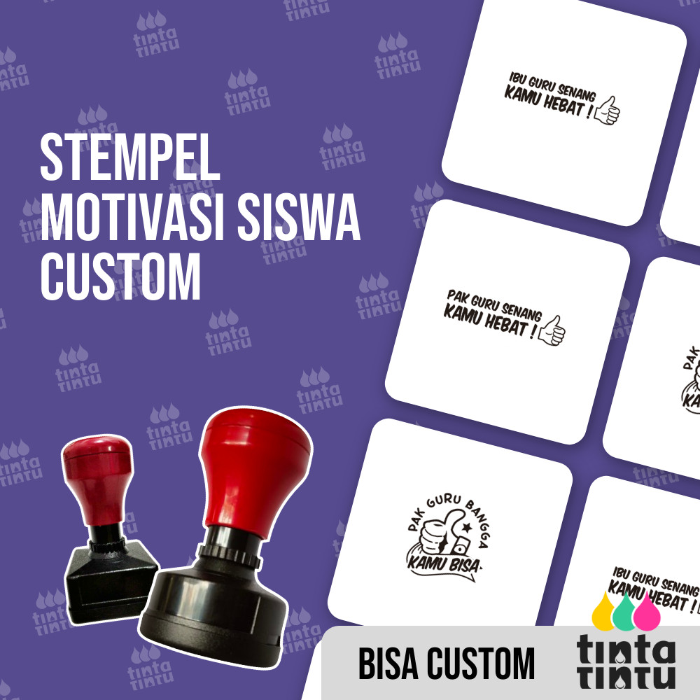 

Stempel Motivasi Siswa Custom