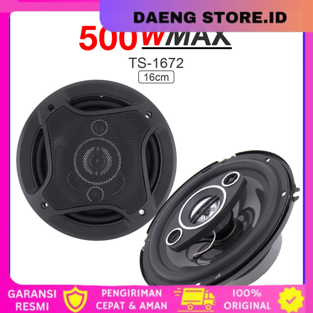 Speaker Subwoofer Mobil 6 Inch HiFi 500 W 2PCS Pcinener / Speaker Pintu Mobil 6 inch Speaker Pcinene