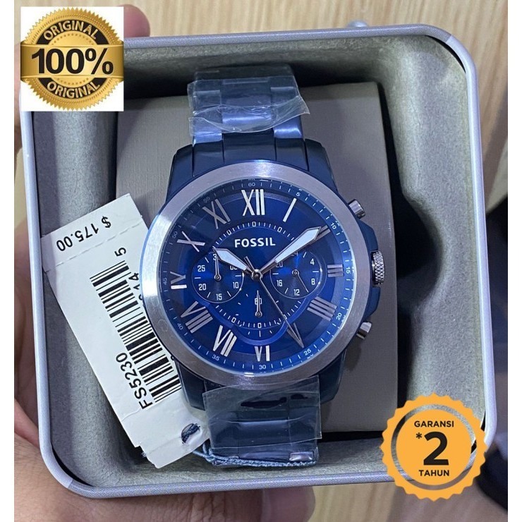 FS5230 Grant Chronograph Blue Tone Dial original