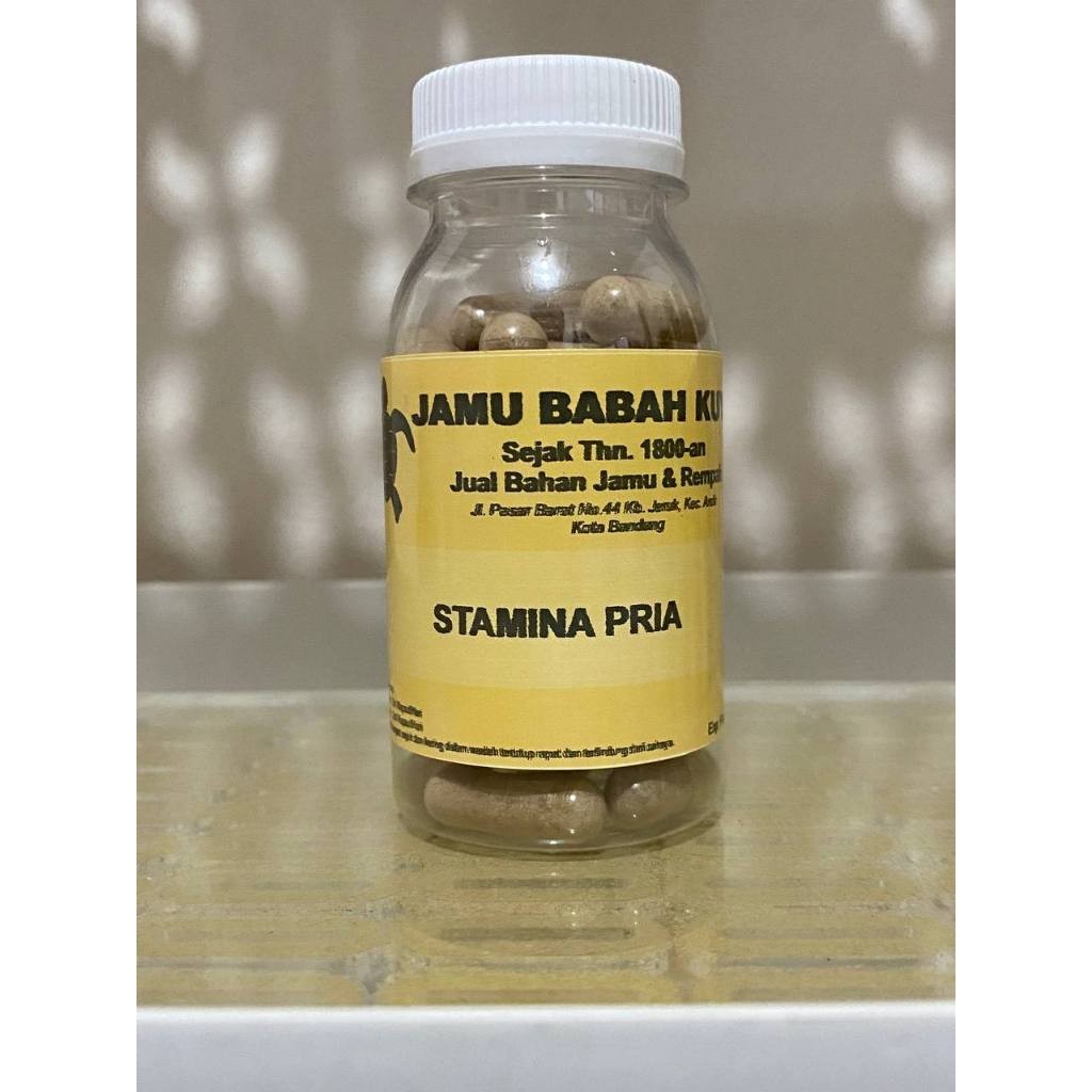 Hemat Beli 2 Botol Jamu Babah Kuya - Stamina Pria (50 Kapsul) Herbal