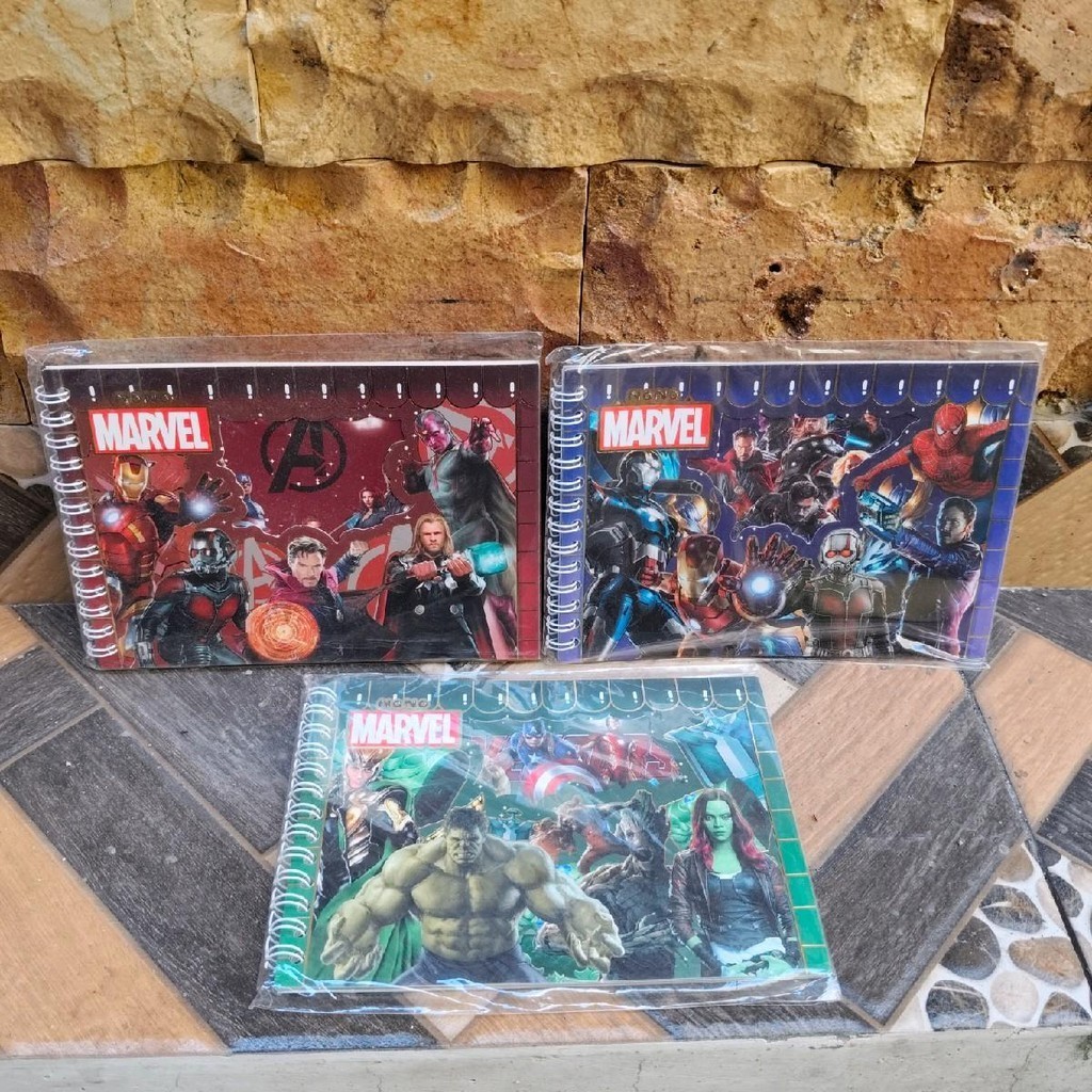 

Stiker Buku Katakter Marvel - Stiker Book Viral