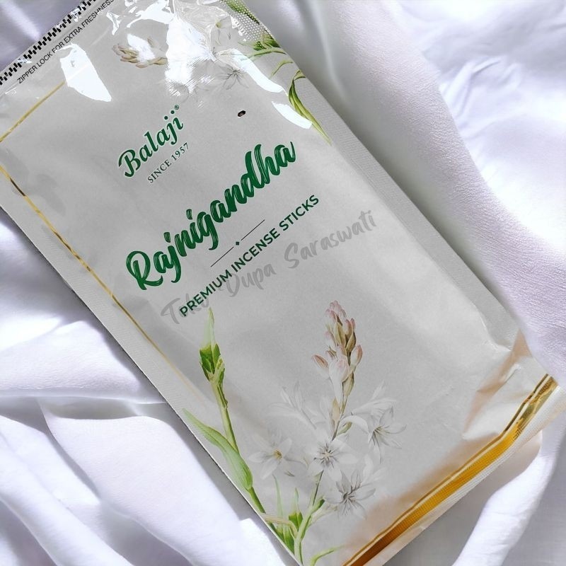 Hio Dupa Wangi Aromaterapi Stik Rajnigandha Sedap Malam Balaji Premium