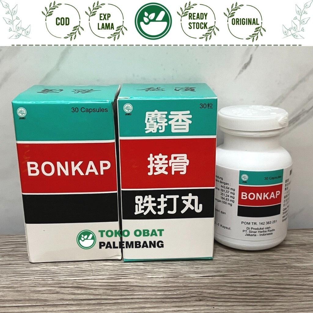 PROMO BONKAP 30 KAPSUL THE MUSK FRACTURE BONE JOINING PATAH TULANG SHEXIANG JIEGU DIE DA WAN JIE GU 