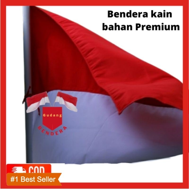 Bendera merah putih Bendera Indonesia kain katun
