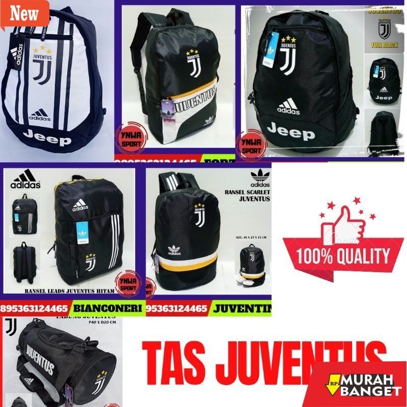 Tas Ransel Pria Kekinian TAS RANSEL BOLA JUVENTUS / TAS PUNGGUNG GENDONG JUVENTUS / TAS RANSEL KERJA