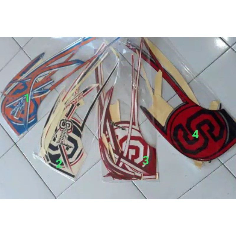 Sticker Striping scoopy honda 2014 decal original