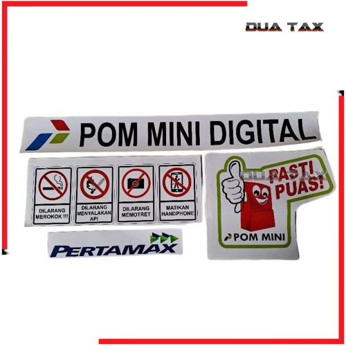 

STIKER SET POM MINI STICKER UNTUK 1 NOZZLE PERTAMINI DIGITAL