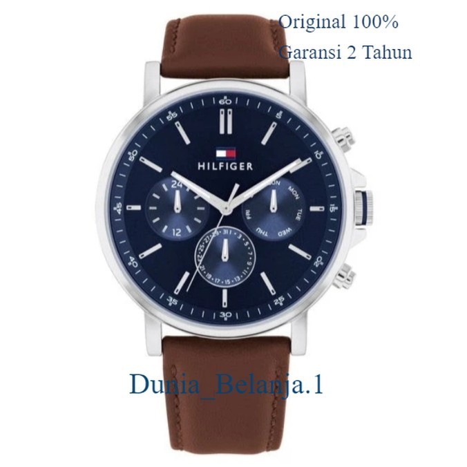 Original 100% TOMMY HILFIGER 1710585 Jam Tangan Pria Garansi Resmi 2 Tahun