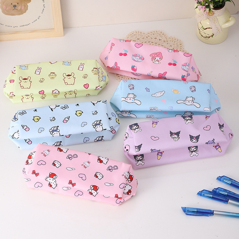 

Kotak Pensil | Pencil Case lucu imut Kuromi Cinnamoroll My Melody Pochacco Hello Kitty Pompourin