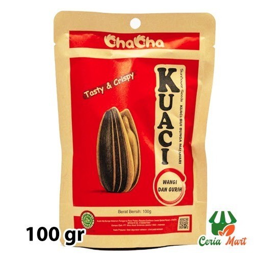 

Kuaci Cha Cha Original 100 gr Kwaci Biji Bunga Matahari Sunflower Seed