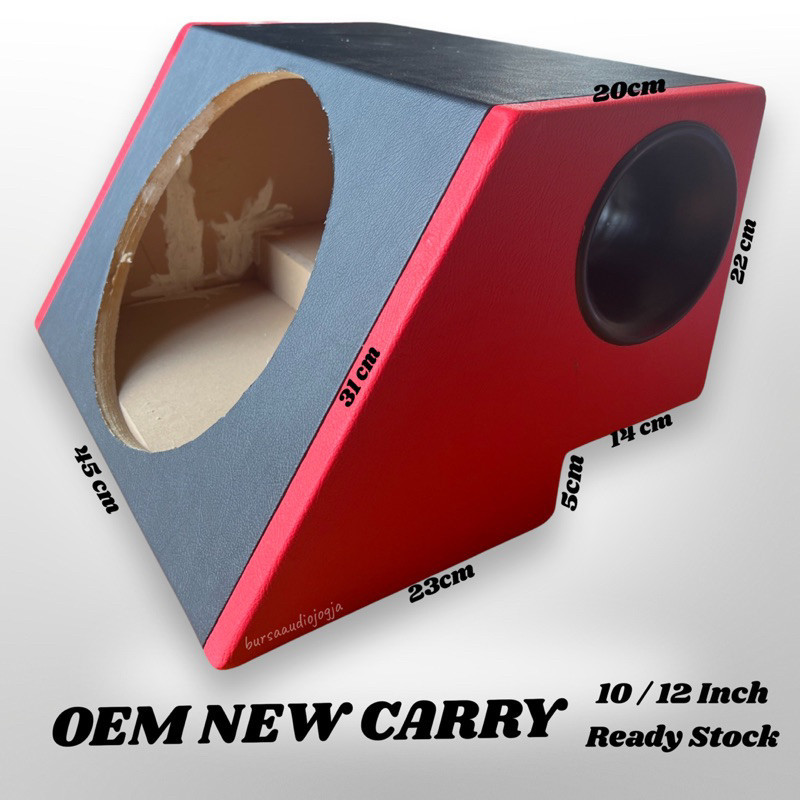 Box Subwoofer Suzuki New Carry 10 dan 12 Inch mdf 18mm
