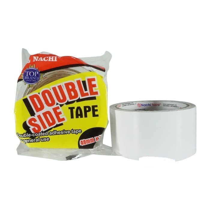 

[TERMURAH] Double Tape 48 mm Nachi Lakban Selotip Plakban Isolasi 48mm Solasi 2 Inchi Stationery atk Murah