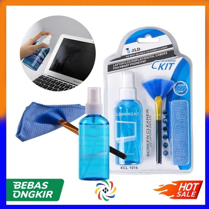 Pembersih Monitor LCD Cleaner Layar Laptop Notebook Computer PC TV DLL
