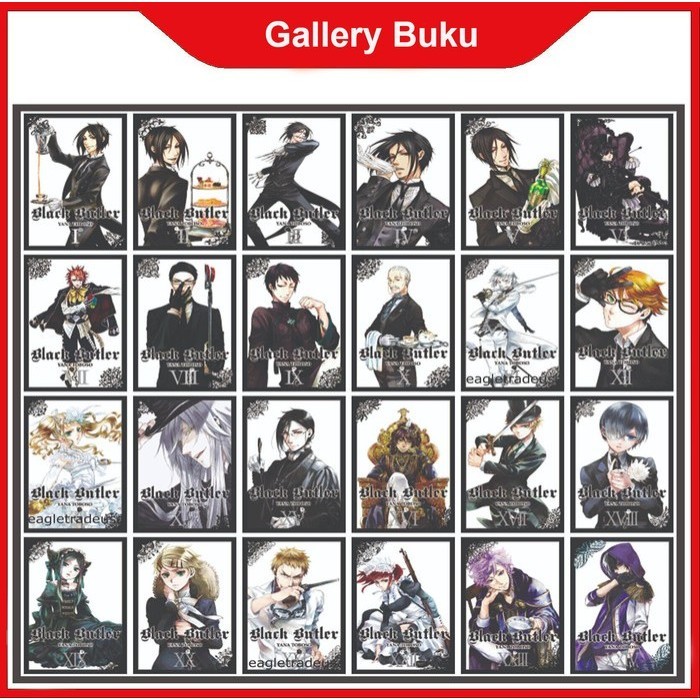 Komik Black Butler Vol. 1-32 (English)