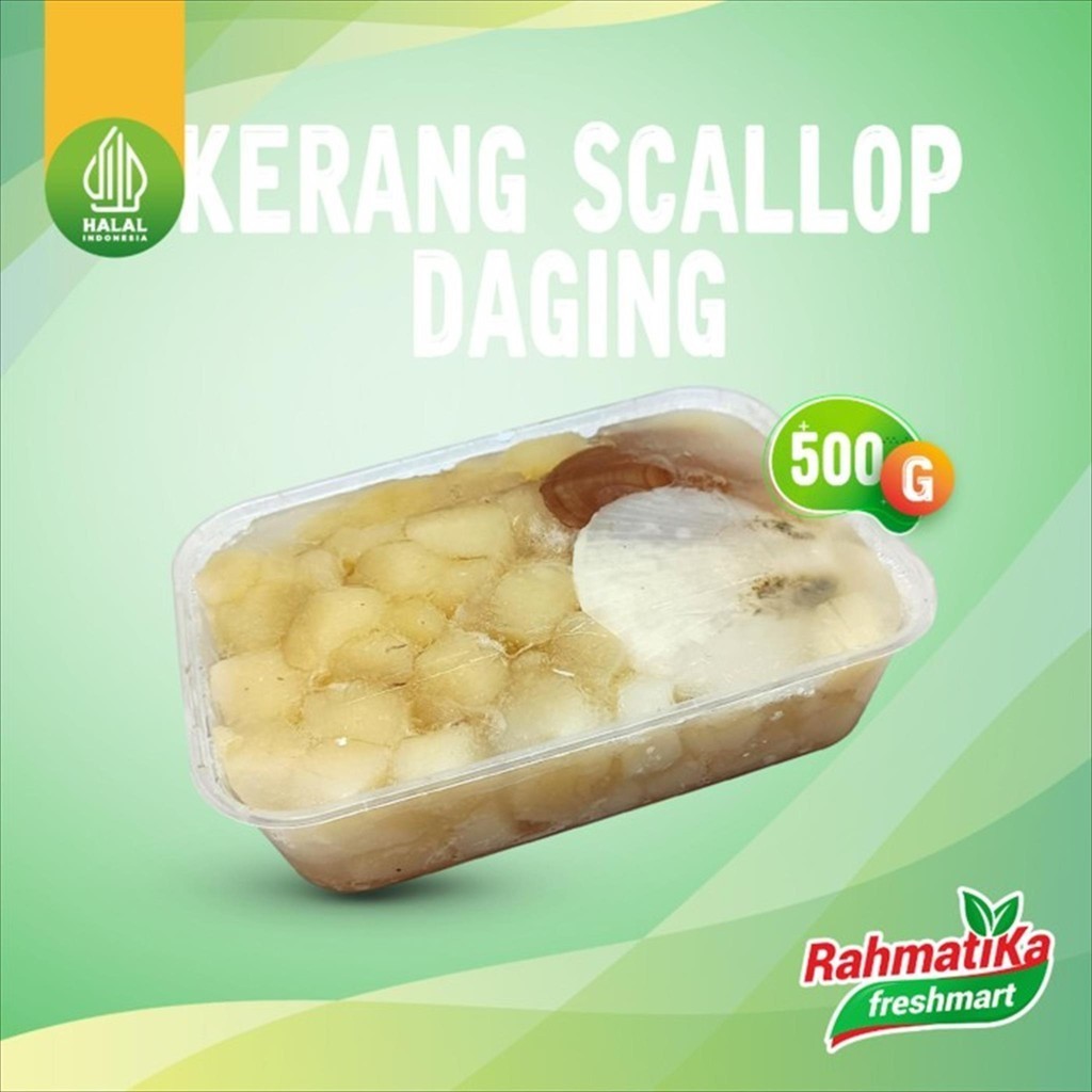 

Daging Kerang Scallop 500 gr
