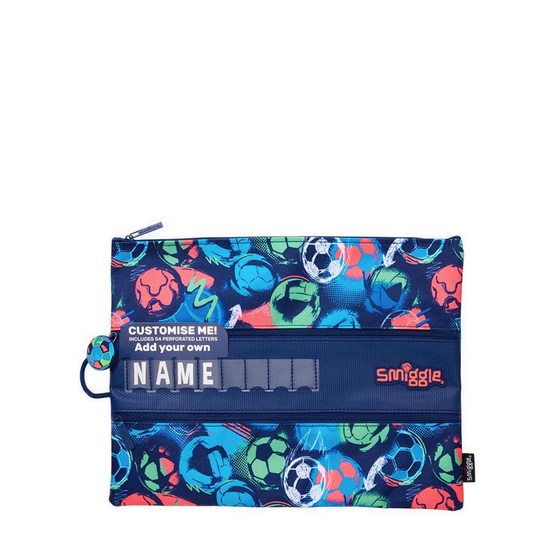 

Smiggle Limitless A4 Id Pencil Case - IGL455466NAV