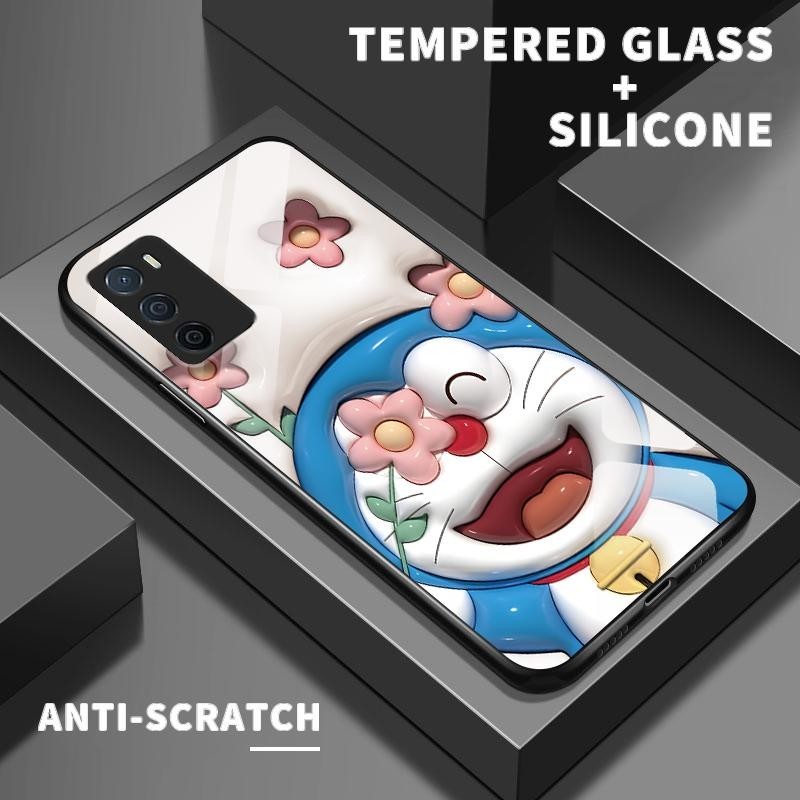 Glass Kaca For Oppo A16 A15 A16K A17 A18 A31 2020 A38 A1 Pro A11 A11x A11K A12 A12s A12e A16s A15s A