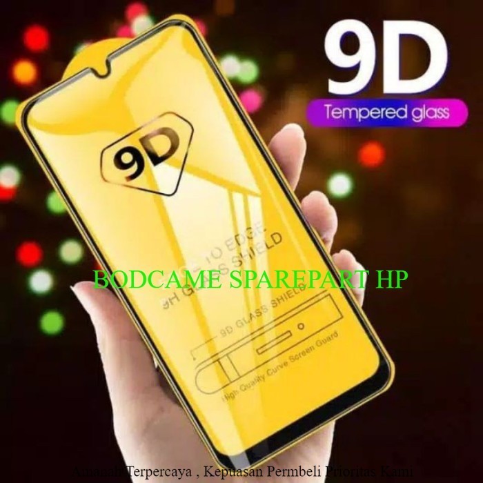 Tempered Glass TG Full Lem 9D Infinix Hot 9 - Note 7 Lite - Note 7 Lite