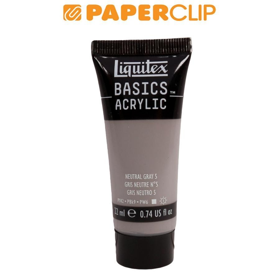 

CAT ACRYLIC LIQUITEX BASIC 22ML 1058599LQ NEUTRAL GREY 5