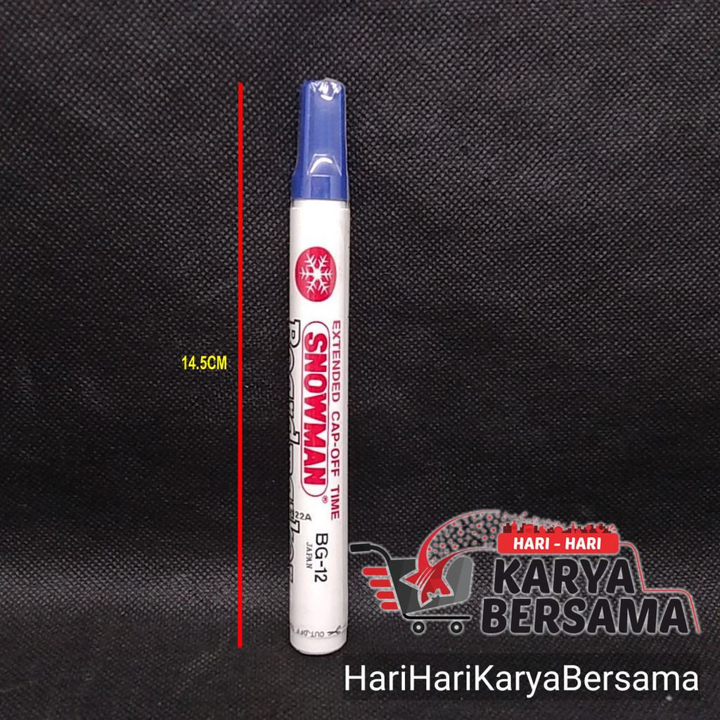

SNOWMAN BOARDMARKER BLUE