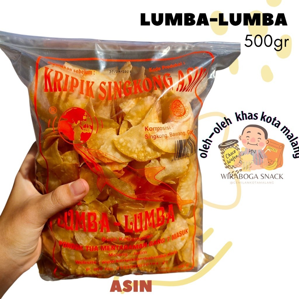 

Cahayadstore Keripik Singkong Lumba-Lumba Besar Kripik Manis / Asin- Oleh-Oleh Khas Malang Kemasan