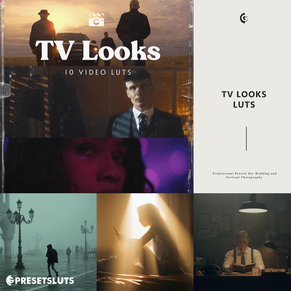 TV Looks LUTs Premiere Pro Davinci Resolve FCP