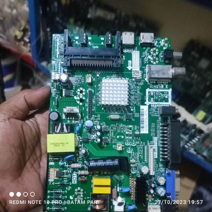 MB MAINBOARD MOTHERBOARD MESIN TV LED SANYO AQUA 24AQT6500 - LE24aqt6500