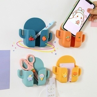 ACEH.BA 130780  Rak Handphone Dinding Tempel Stiker Karakter Lucu