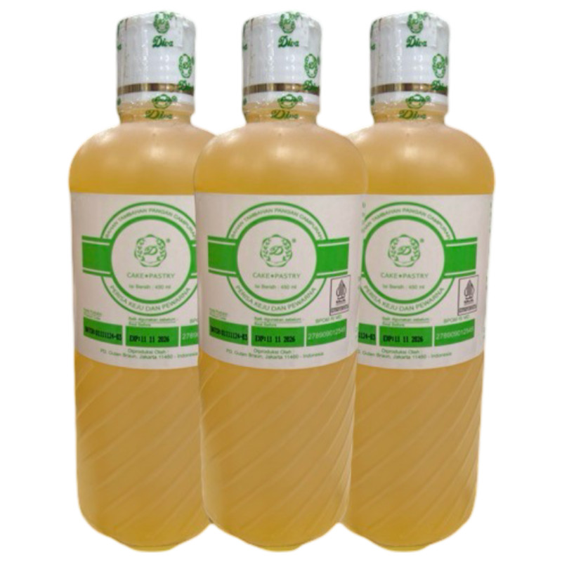 

Diva Cake Bread Pastry Softener 450ml / Bahan Pelembut Kue 450ml
