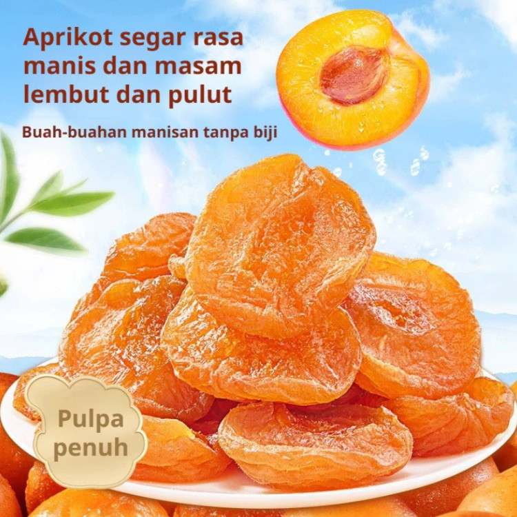 

⚡Barang spot+Kirim dalam 24 jam⚡Premium Dried Fruits/250g Premium Dried Apricot Buah Aprikot Kering/Dried Apricot Buah Aprikot Kering/Rendah Gula Aprikot Dikeringkan Camilan/Premium Dried Fruits/Tanpa Bahan Tambahan Dan Aprikot Merah Kering Tanpa Biji