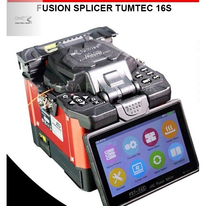 Splicer Tumtec 16S/Fusion Splicer Tumtec 16s/Alat Sambung Fiber Optik
