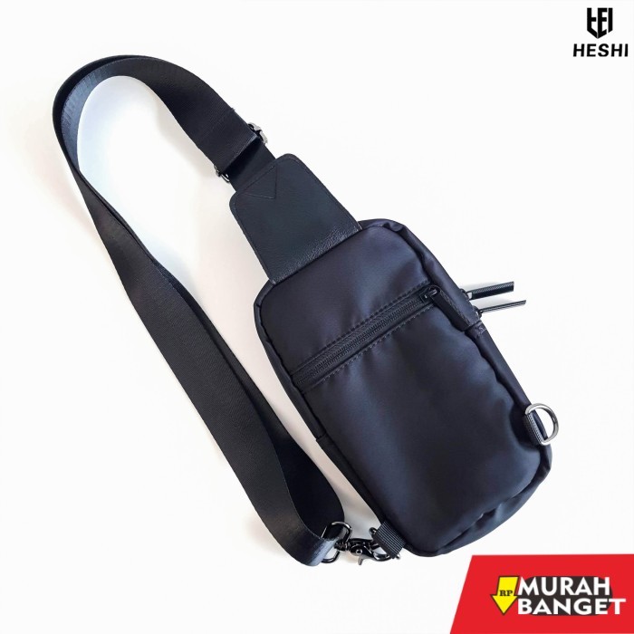 tas selempang pria kekinian HESHI tas selempang / sling bag pria waterproof - ANDES SL36