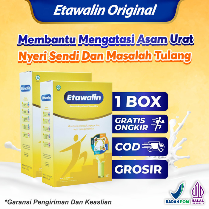 

Susu Kambing Etawalin - Mengatasi Nyeri Sendi Asam Urat Original Resmi