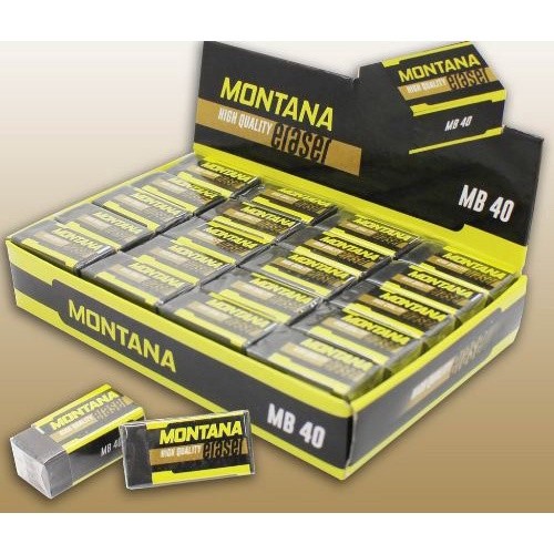 

NAT - 20 PCS Penghapus hitam Montana