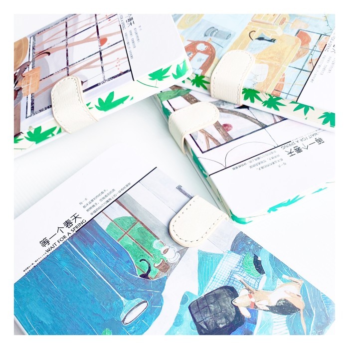 

buku notes lucu tebal - cat daily life