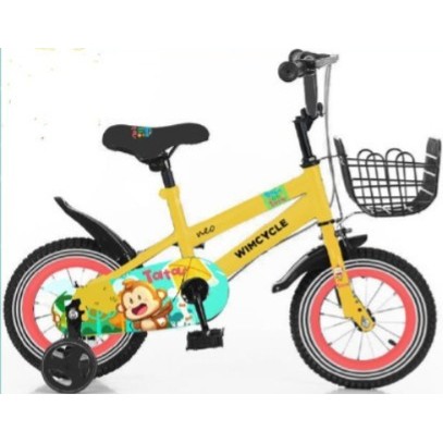 Sepeda Anak 12inch Keranjang Wimcycle Neo Series 12" --OnlinePratama