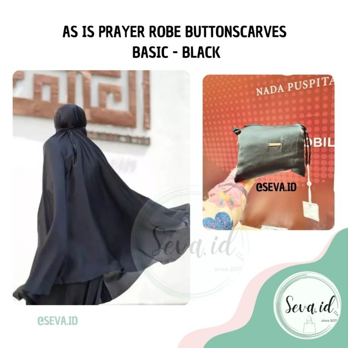 BUTTONSCARVES SALE Prayer Robe Mukena Iseltwald Sofya topkapi - BS BASIC ACK
