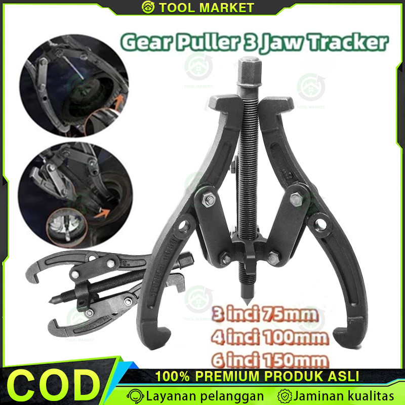 

Treker Bearing 3 Kaki/Treker 3 Kaki/3"/3Inci/3Inch/ 75MM/Gear Puller/3 Jaw Tracker/Alat Melepas Bearing Gear/Alat Melepas Bearin/Alat Melepas Laher/Alat Pencabut Bearing Laher/Dapat Diganti Dengan Dua Cakar/Alat Pencabut Bearing Laher COD Ready Stock