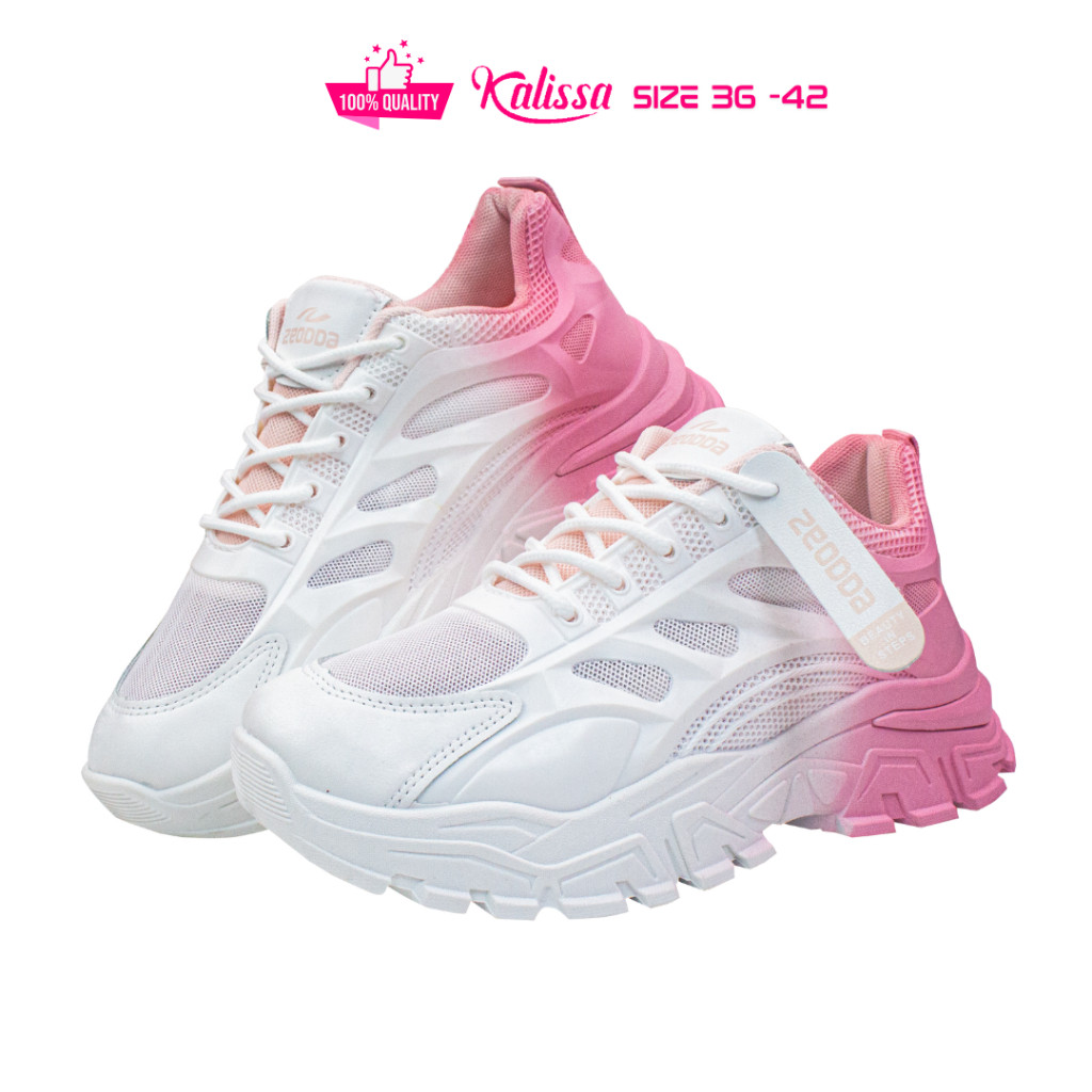 [BARANG BARU] Kalissa Eunji Sepatu Sneakers White Premium 1033