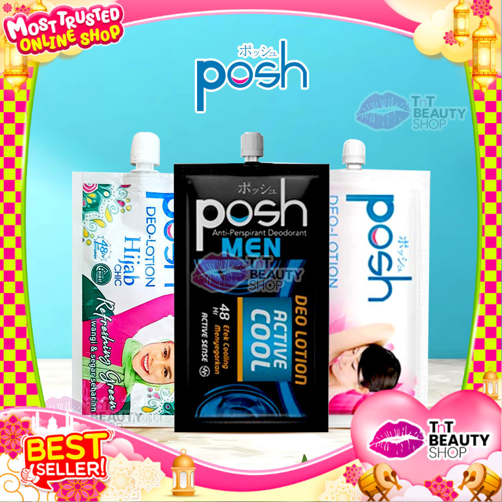 POSH DEO LOTION SACHET 11 GRAM SERIES | TnT Beauty Shop