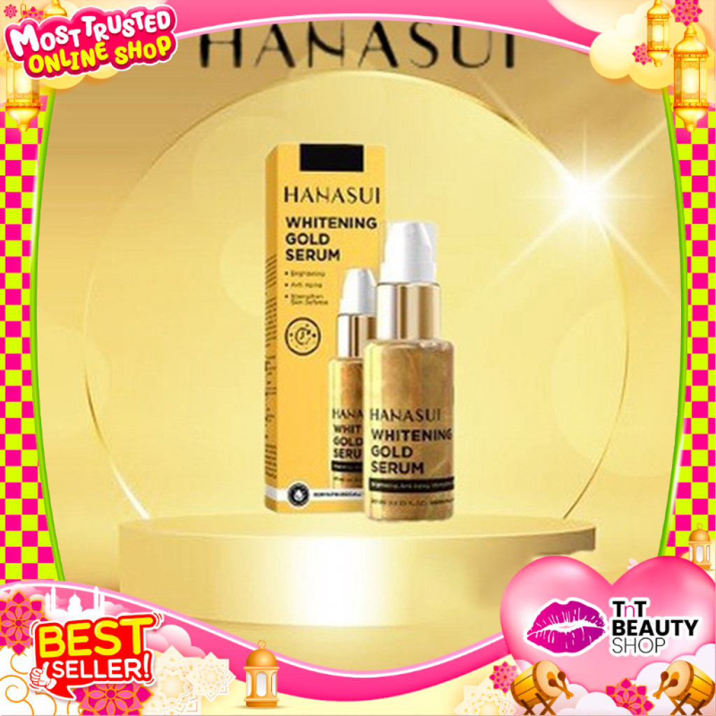 Hanasui Serum Whitening Gold | Serum Wajah  | TnT Beauty Shop