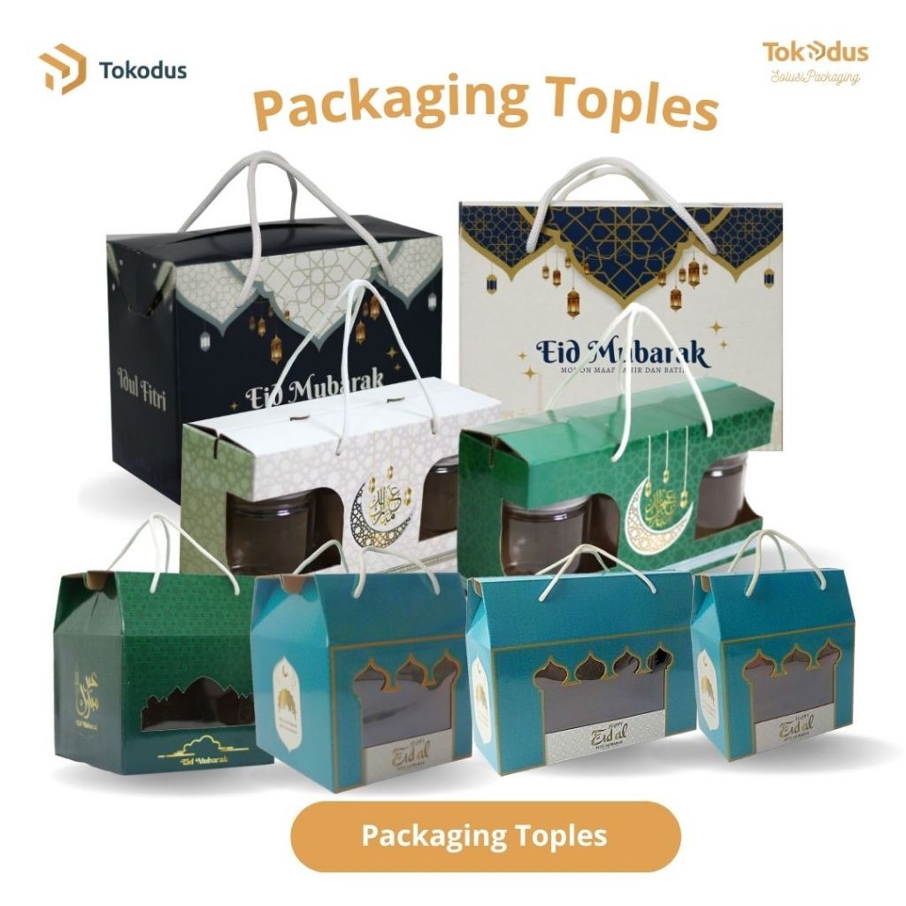 

Dus Kue Kering Toples Jar | Dus Kue Lebaran | Dus Toples Jar 300-800 ml | Dus Hampers Lebaran | Dus isi 2 dan 3 toples tabung -Tokodus Cibaduyut/ langsung proses