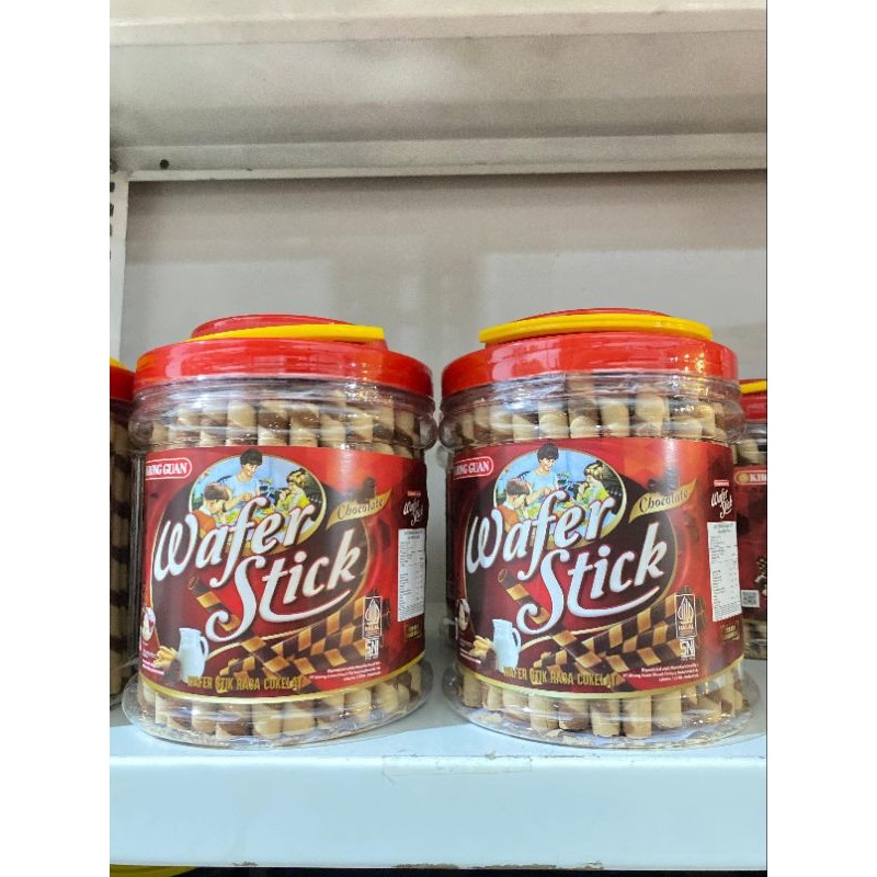 

Wafer Stick ASTOR Khong Guan Coklat Toples 500 Gr pusat grosir jajan lebaran