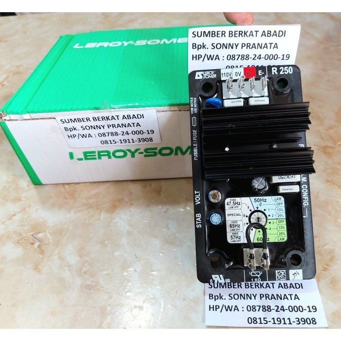 LEROY SOMER AVR R250 LEROY SOMER AVR R-250 LEROY SOMER AVR R 250 - GENUINE MADE IN FRANCE