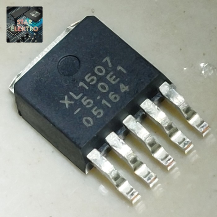 DnG27 XL1507 5.0E1 To-252-5 SMD 3A 150KHz Buck IC Step Down DC 5V XL 1507