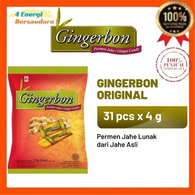 

Kopi GINGERBON Original 1 Bag (31 x 4 gr) 4 Energi Bersaudara